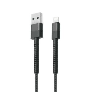 SALPIDO RANGER BRAID SERIES 3.0A LIGHTNING DATA CABLE SDC 20i | Black