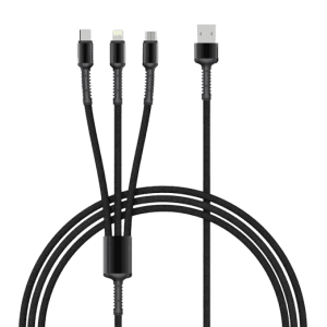 SALPIDO Series 3 in 1 Braided Data Cable | SDC-30