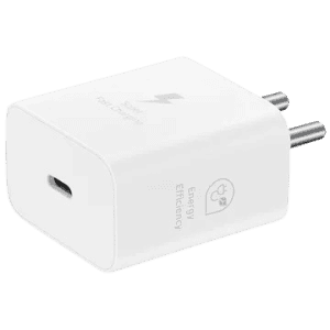 Samsung Original Type-C Travel Adaptor | 25W | Without Cable | White