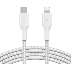 Belkin Data Cable |  Apple Certified Smartphone Lightning To Type C Cable | 1 Meters | White