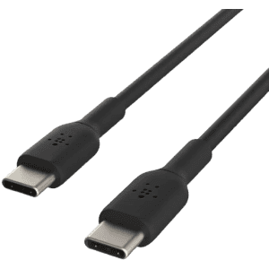 Belkin Data Cable | USB C to USB-C Fast Charging Type C Cable | 1 meter | Black