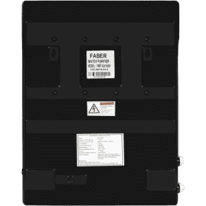 Faber FWP XUV 8000 UV+UF+ Alkaline Water Purifier | 7 L | Black