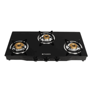 Faber Hob Glass Cooktop | Jumbo 3BB BK AI | 3 Burner | Black