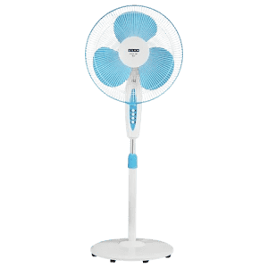 USHA Mist Air Flo Pedestal Fan | 400cm | 3 Blade | Light Blue