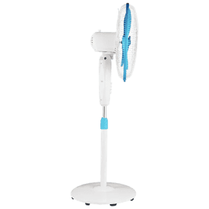 USHA Mist Air Flo Pedestal Fan | 400cm | 3 Blade | Light Blue