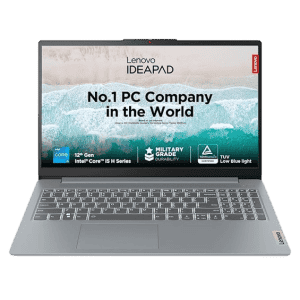Lenovo IdeaPad Slim 3i  | Intel Core i5 12th Gen 12450H | 16 GB | 512 GB SSD | Arctic Grey | 83ER008GIN