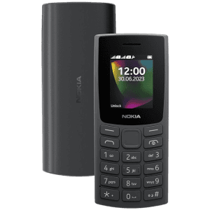 Nokia 106 Dual Sim, Keypad Phone | Charcoal