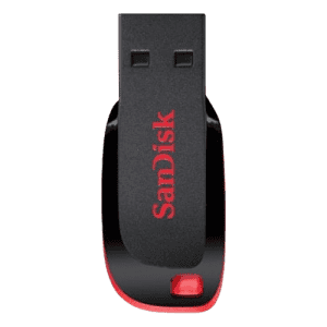 SanDisk Cruzer Blade | USB Flash Drive | 32 GB | Pen Drive | Black,Red