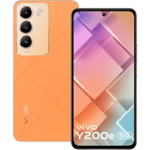 vivo Y200E 5G | 128 GB | 8 GB RAM | Saffron Delight