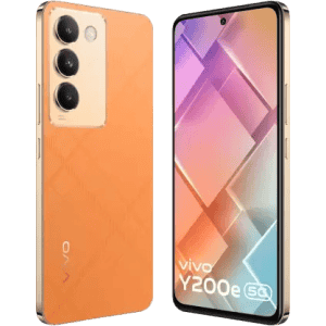 vivo Y200E 5G | 128 GB | 8 GB RAM | Saffron Delight