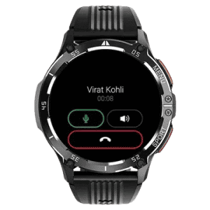 Noise Force Plus AMOLED BT Calling Smartwatch | Jet Black | NSW 301
