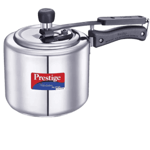 Prestige Nakshatra Alpha Svachh 3 L Induction Bottom Pressure Cooker  | Stainless Steel