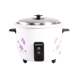 WONDERCHEF Nutri Cook Electric Rice Cooker With Single Bowl | 1.8 Litres | White
