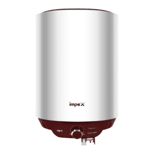 Impex Hyro Storage Water Heater | 6 L | Red & White