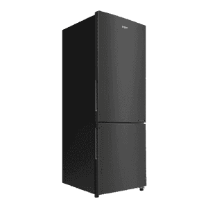Haier Frost Free Bottom Mount Refrigerator | 237 Litres | Black | HRB-2872BGB-P