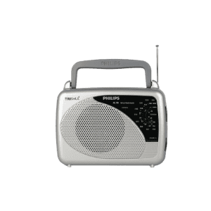 Philips Radio TRISHUL with MW/SW/FM Bands | 200 mW RMS soundoutput | Built in rechargeable battery | RL118/94