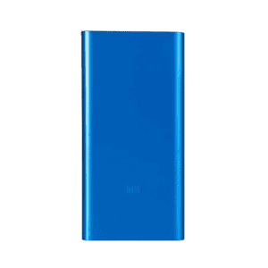 MI 10000mAh 3i Lithium Polymer Power Bank |  Dual Input(Micro-USB and Type C) and Output Ports 18W Fast Charging  | Metallic Blue |