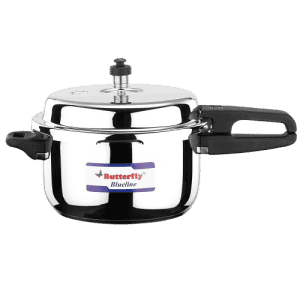 Butterfly Blue Line Stainless Steel Pressure Cooker | 5 Litre