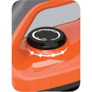 Havells Aquilla Dry Iron | 1000 W | Orange & Black