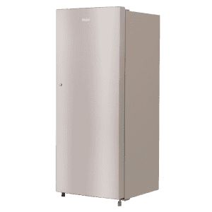 Haier Direct Cool Single Door Refrigerator | 3 Star | 190 L | Inox Steel | HRD 2103BIS P