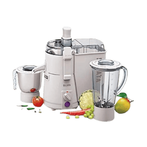 SUJATA Powermatic Plus, Juicer Mixer Grinder, 900 Watts | 2 Jars | White