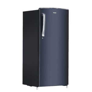 Haier Direct Cool Single Door Refrigerator | 205 L | 2 Star | Graphite Black Finish | HRD-2262BGK-N