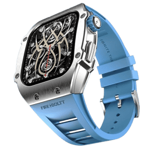 Fire-Boltt ASPHALT Bluetooth Calling Smart Watch | Silver Blue | BSW176
