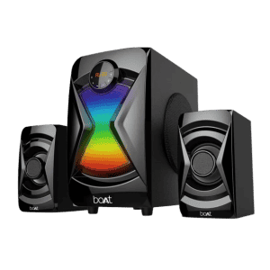 boAt Blitz 1500 Multimedia Bluetooth Home Theatre |  50 W  | 2.1 Channel | Premium Black