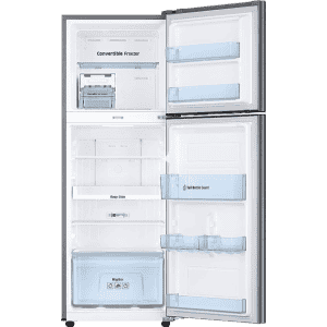 Samsung Convertible 3 In 1 Digital Inverter Frost-Free Double Door Refrigerator | 236 L | 3 Star | Clean Steel | RT28C3733SL/HL