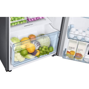 Samsung Convertible 3 In 1 Digital Inverter Frost-Free Double Door Refrigerator | 236 L | 3 Star | Clean Steel | RT28C3733SL/HL