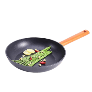 Wonderchef Caesar Forged Virgin Aluminium Fry Pan | 24 cm | Black