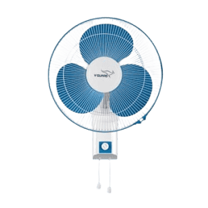 V GUARD Finesta Std Neo II Wall Fan | 400 mm | 3 Blade | White and Blue