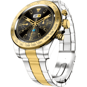 Fire-Boltt Blizzard Luxury watch with BT Calling Smartwatch | 1.28"| Gold Silver metal smart watch