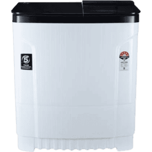 Godrej Semi Automatic Top Load | 8 kg | Black White | WSEDGE ULT 80 5.0 DB2M CSBK