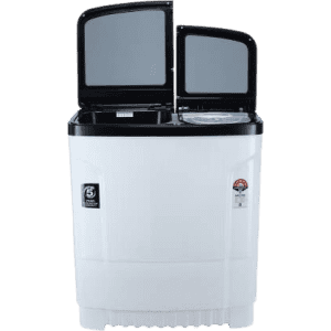 Godrej Semi Automatic Top Load | 8 kg | Black White | WSEDGE ULT 80 5.0 DB2M CSBK