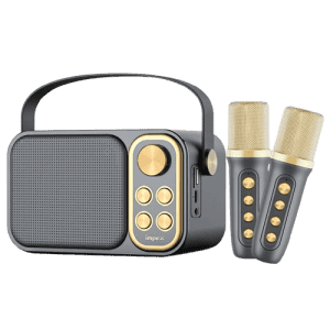Impex Portable karaoke Speaker | with mic | KM 1302