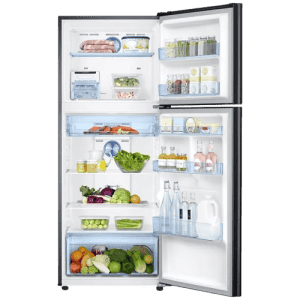 Samsung 363L 2 Star | Inverter Frost-Free Convertible 5 In 1 Double Door Refrigerator | RT39C5532BS/HL | Black Inox