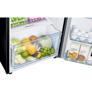 Samsung Digital Inverter Frost-Free Double Door Refrigerator | 236L | 3 Star | Convertible 3 In 1 | Luxe Black | RT28C3733BX/HL