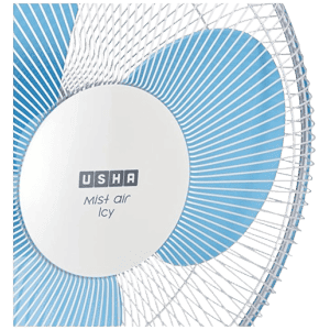 USHA MIST AIR FLO Ultra High Speed Table Fan |  3 Blade | 1350rpm | 400 mm | LIGHT BLUE