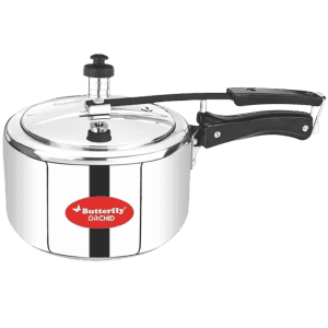 Butterfly Orchid Induction Bottom Pressure Cooker | 3 L