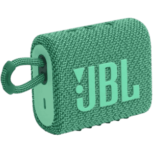 JBL Go 3 Eco Wireless Ultra Portable Bluetooth Speaker | Rugged Fabric Design | Waterproof | Green