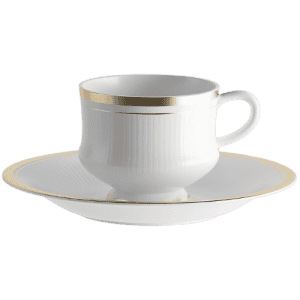Nolta Cup&Saucer 12pc 410 Gold