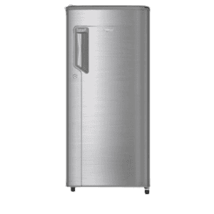 Whirlpool Direct Cool Single Door Refrigerator | 2 Star | 184 L | 205 IMPC PRM | Titan Steel