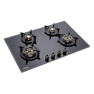 Hindware ADONIA 4B Built in Glass Glass Automatic Hob | 80CM | Flame Failure Device