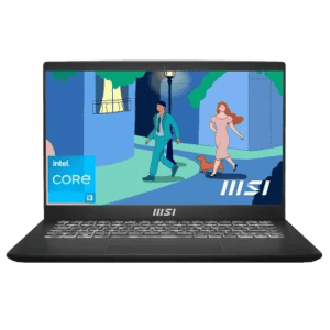 MSI Modern 14 | Core i3 12th Gen | 8GB | 512GB | Classic Black | C12MO-1205IN