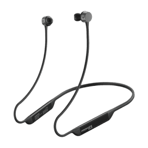 Promate Civil  Wireless Neckband Earphones |  Button Controls for Bluetooth | Hall Switch Sensor | Black