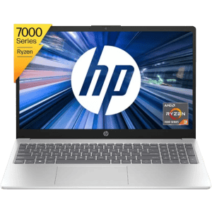 HP Laptop 15 | AMD Ryzen 3 Quad Core 7320U | 8 GB | 512 GB | Silver | 15 FC0026AU