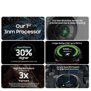 Samsung Galaxy Watch Ultra | LTE | 4.7 cm |Titanium White | SM-L705FZWAINS