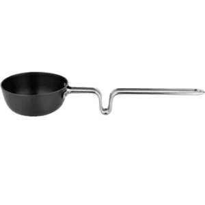 Impex Premium Non Stick Tadka Pan | 90 mm | 500 L | Black