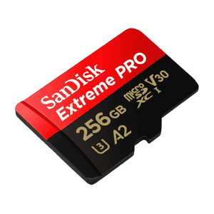 SanDisk Extreme Pro microSDXC UHS I Memory Card | 256 GB | 200 MB/s